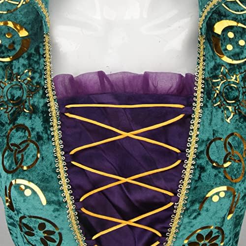 AMNPOLEN Winifred Sanderson Halloween Costume Dress