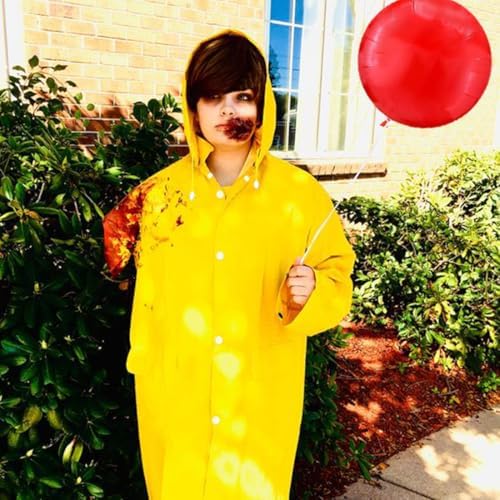 Men Women Yellow Halloween Costume Reusable Balloon Kit