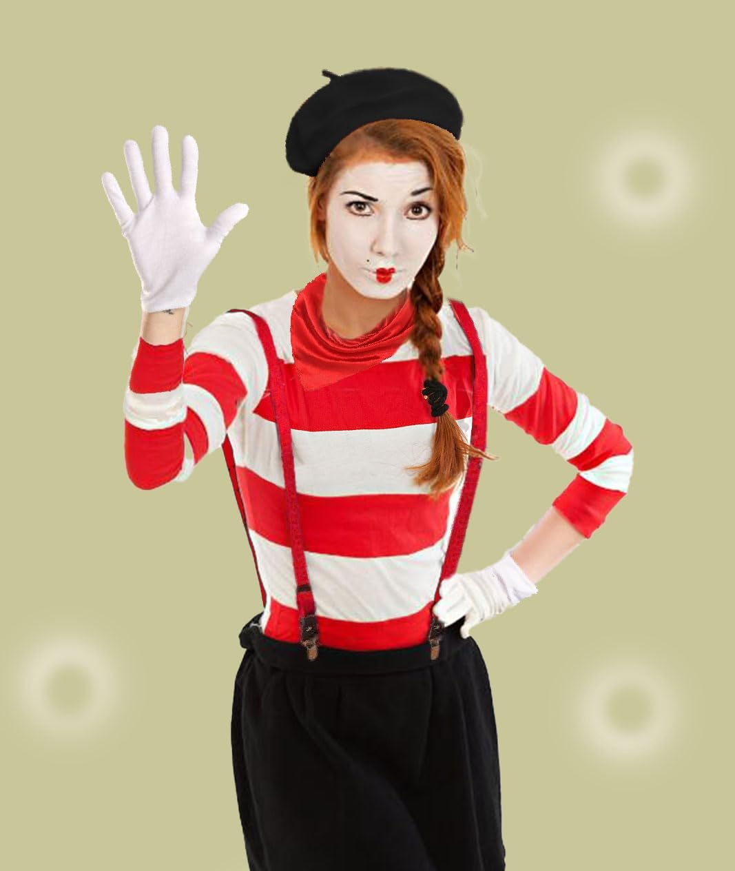 French Mime Look - Perfect Set for Occasions