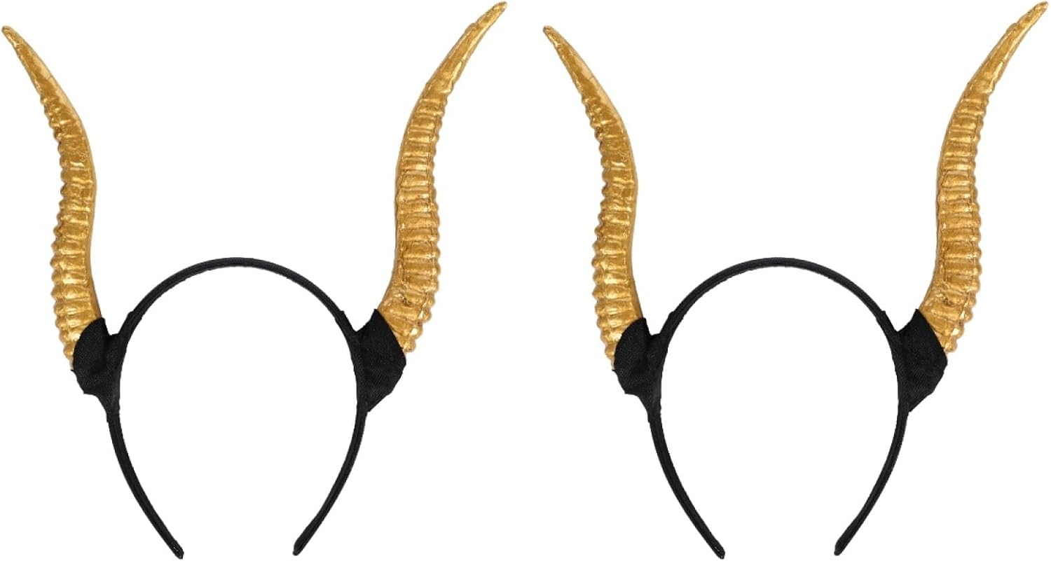 Sheep Antelope Horn Headband Bundle Halloween Trick or Treat