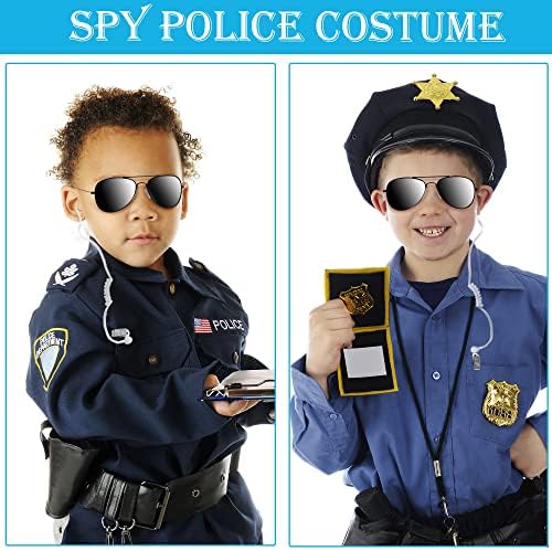 Spy Earpiece Secret Service Costumes for Men BlackFBIMIB -