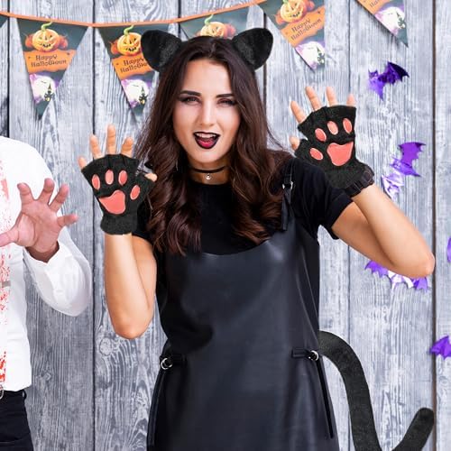 Black Cat Halloween Costume for Women