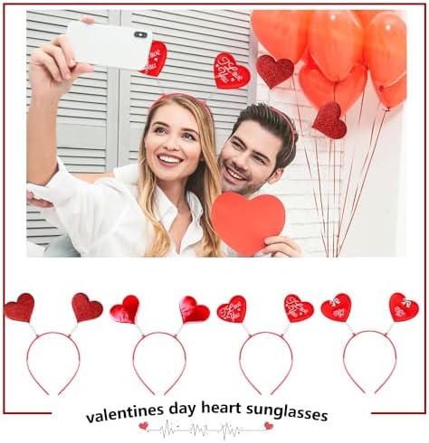 Valentines Day Love Heart Headband