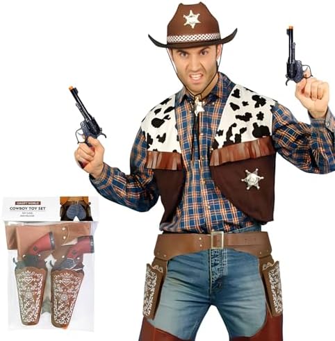 Classic Cowpoke Toy Set for Adults