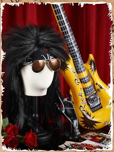 Mepase 9-Piece Rock Costume for Men