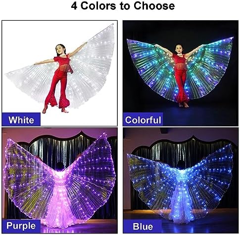 LED Isis Wings Light-Up Belt for Women