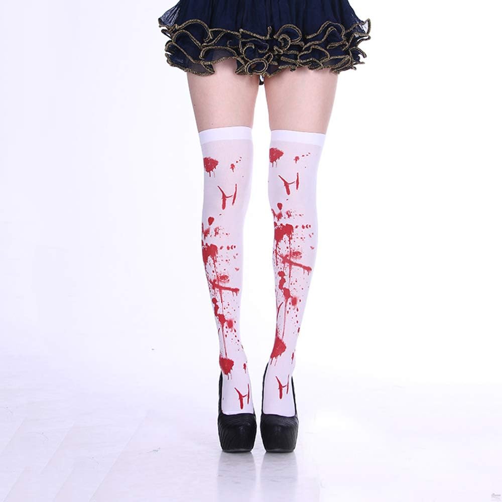 Minitimi Halloween Bloody Zombie Nurse Socks