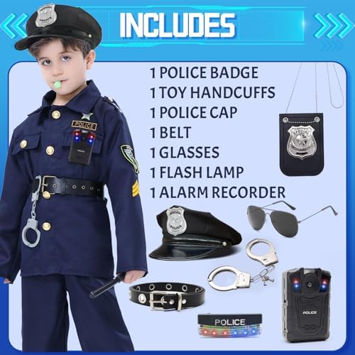 Police Costume Accessories Kit