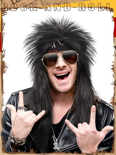Mepase 9-Piece Rock Costume for Men