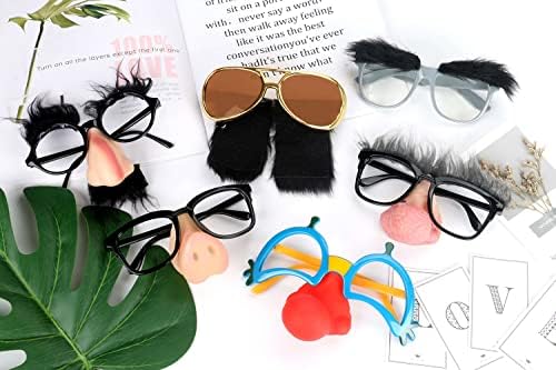 6-Piece Halloween Glasses - Perfect for Fests Cosplays