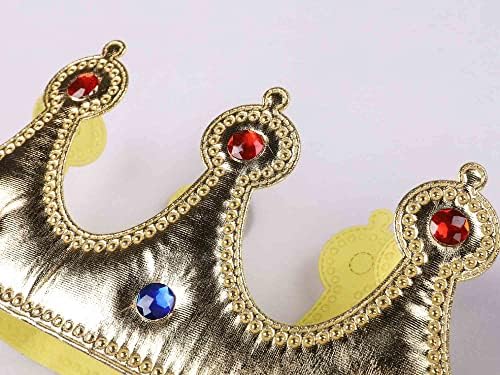 Baby Boy Prince Halloween Costume with Gold Crown