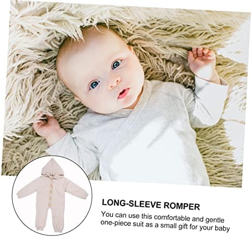 Knitted Jumpsuit for Toddlers with Rabbit Hair Decor