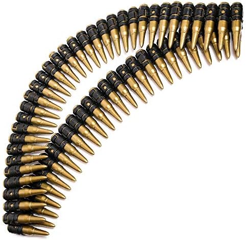 Fake Ammo Belt - Plastic Military Toy for Kids and Adults