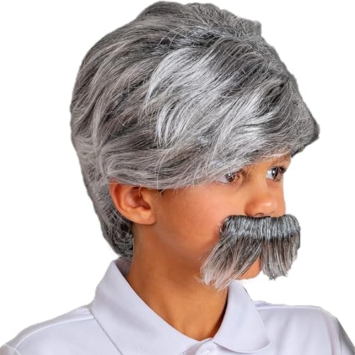 Skeleteen Grandpa Mustache Costume