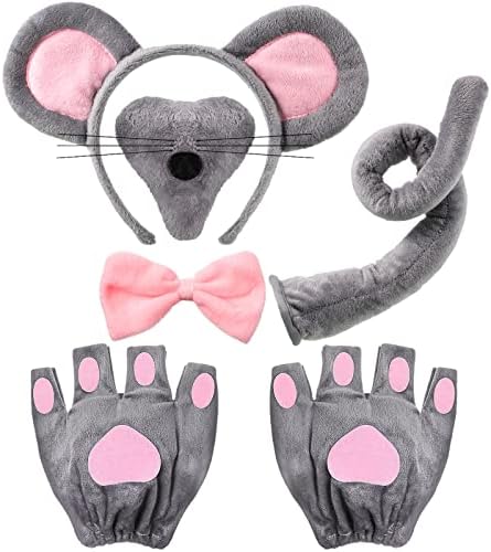 Sintege Mouse Costume for Kids - Mouse Ears Accessories