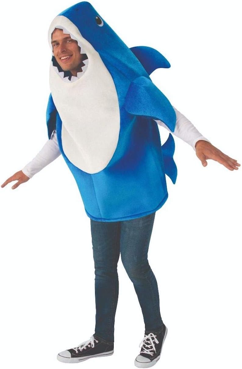 Rubies Daddy Shark Costume Themed Party Halloweenessential