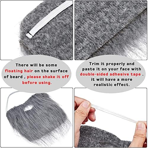 Premium High-Quality Fake Beards for Halloween More