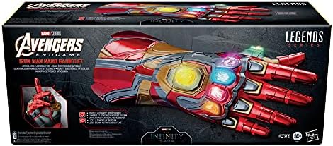 Iron Man Gauntlet Infinity Stones with Glowing Stones