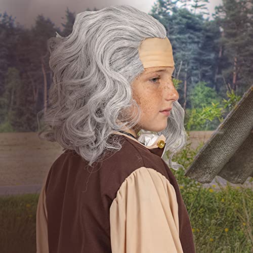 Color-Changing Benjamin Franklin Wig