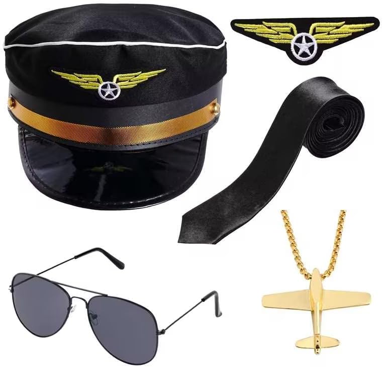 Stunning Pilot Hat - Halloween Costume Accessory for Men