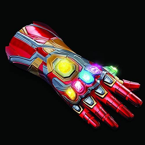 Iron Man Gauntlet Infinity Stones with Glowing Stones