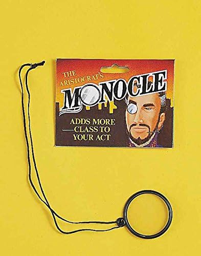 Mens Morris Costumes Monocle