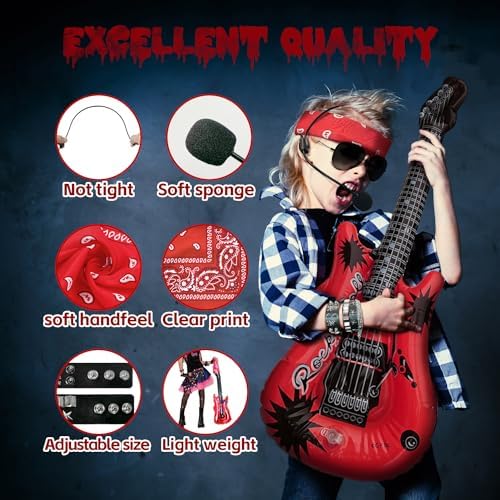 80s Rock Character Accessories Smile Be the Star