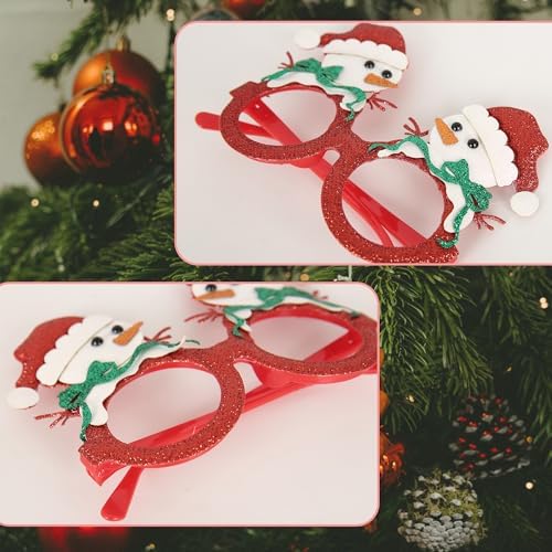 12-Piece Christmas Glasses for Party Gifts Perfect for Santa Friends