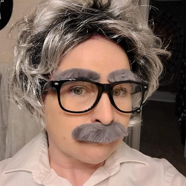 Fake Mustache for Kids Halloween and Grandpa Costumes