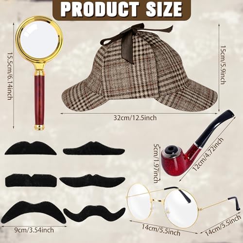 Horolam detective costume accessories set