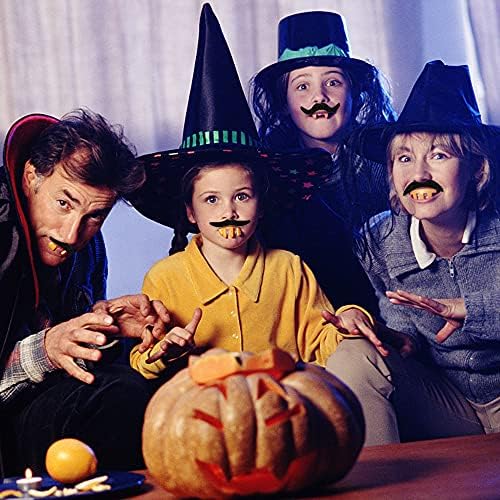 Perfect Fake Mustaches for Halloween or Performance