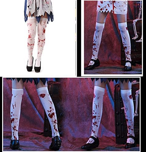 Minitimi Halloween Bloody Zombie Nurse Socks