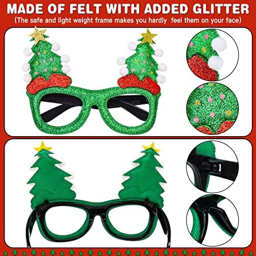 12-Piece Christmas Glasses Set