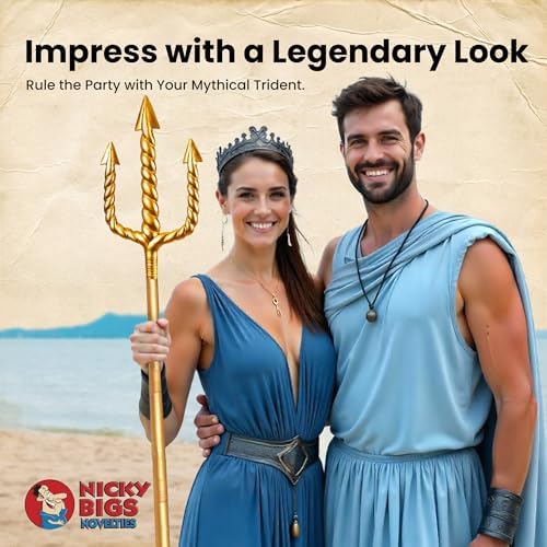 Nicky Bigs Novelties Adult Trident Staff Set King Neptune