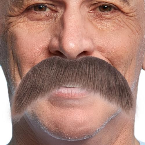 False Mustache Halloween Costume Self-Adhesive Fake Mustache for Men