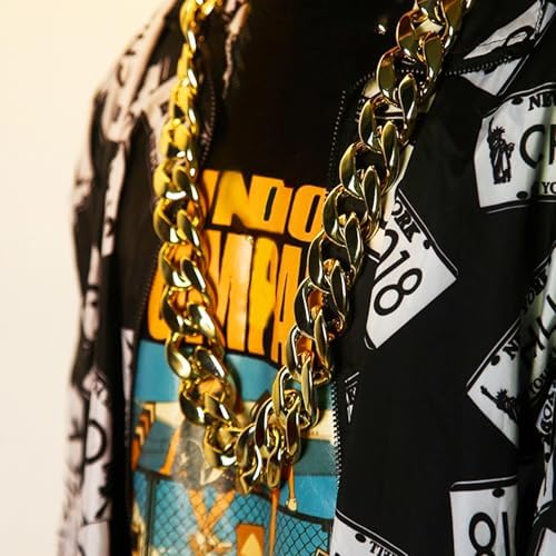 Boonbery 80s 90s Hip Hop Costume Kit for 80s90s Themed Party Supplies