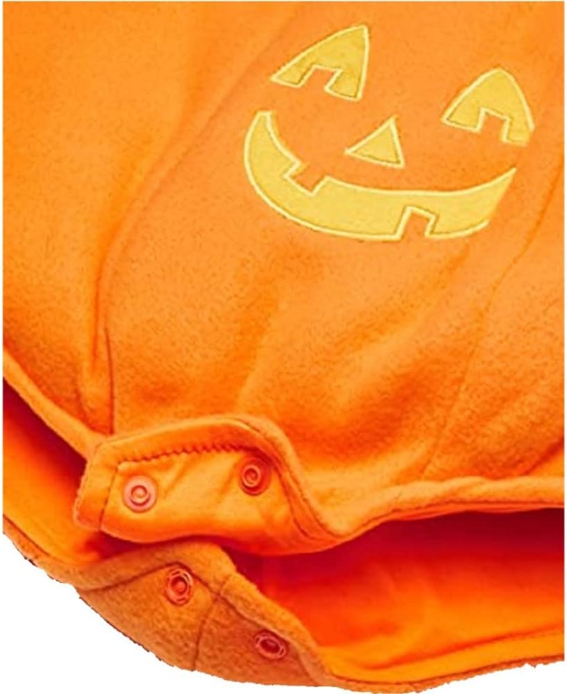 Adorable Jack-O-Lantern Halloween Costume for Toddlers