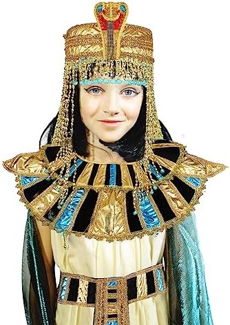 Egyptian Princess Costume Set - Cleopatra Headband Accessories