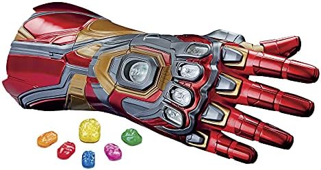 Iron Man Gauntlet Infinity Stones with Glowing Stones