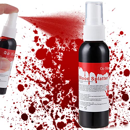 Go Ho Blood Splatter Fake Blood Spray for Halloween