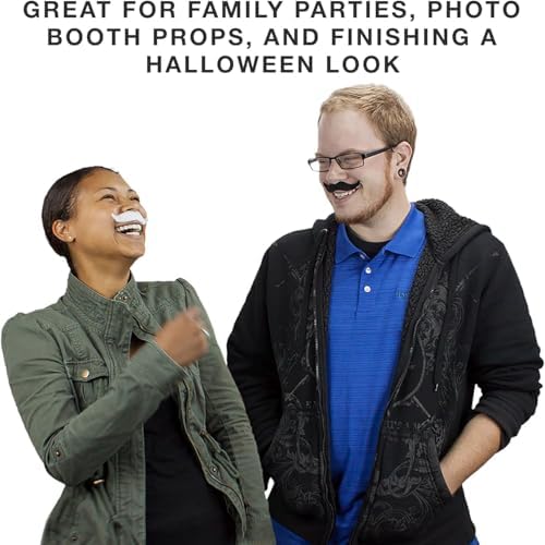 10 Face Mustaches The Perfect Assortment for Halloween costumes