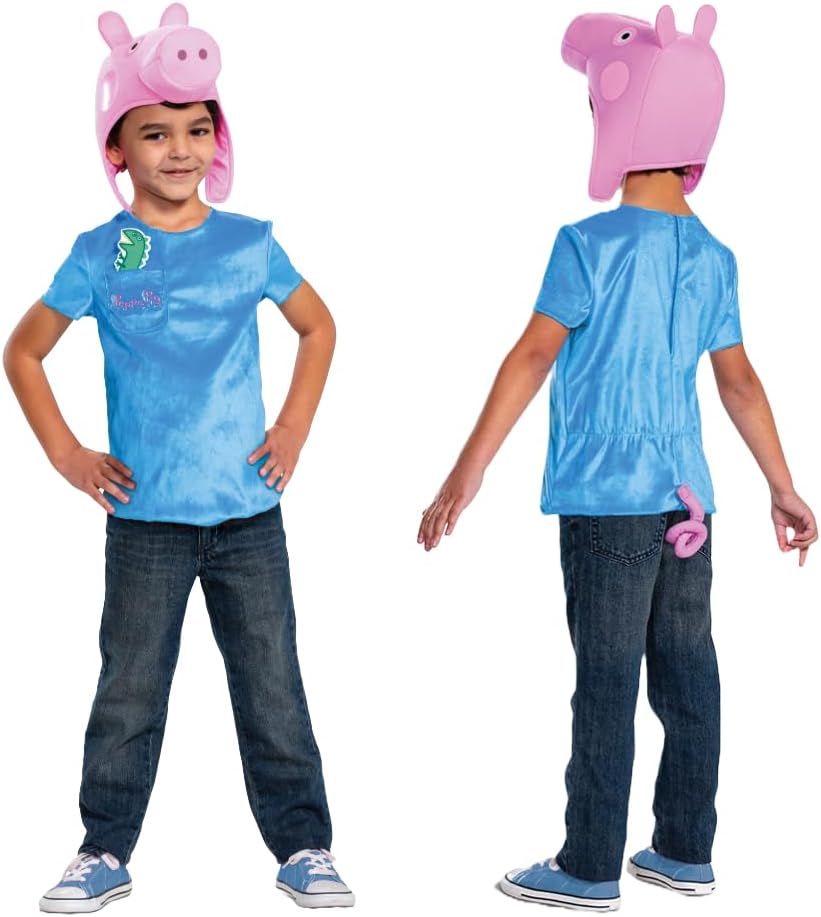 George Pig Costume for Boys