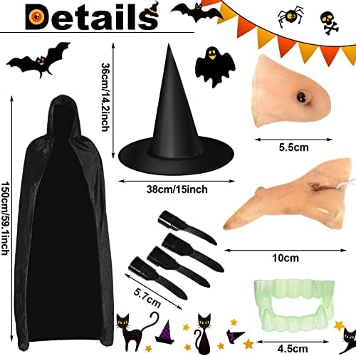Halloween Witch Costume Set by Seematn