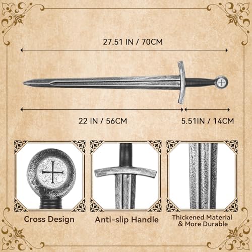 Durable Plastic Knight Sword