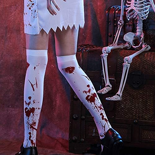 Minitimi Halloween Bloody Zombie Nurse Socks