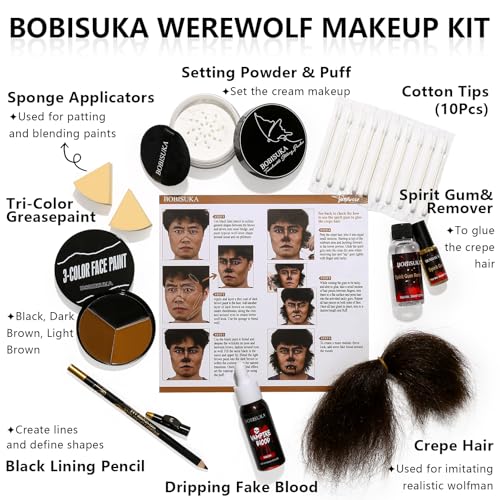 Halloween Werewolf SFX Makeup Kit