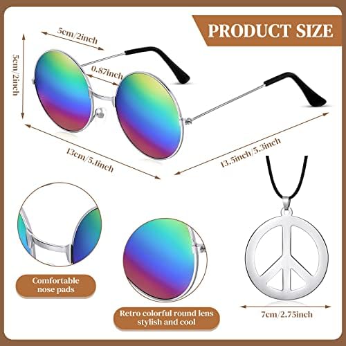 Frienda 70s Hippie Accessories 3-Piece Set