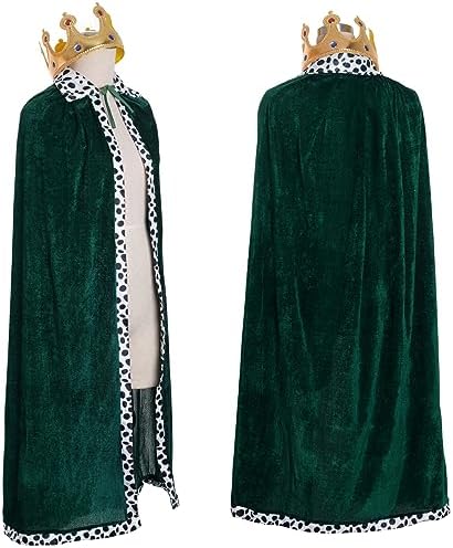 Medieval King and Queen Robe Costume