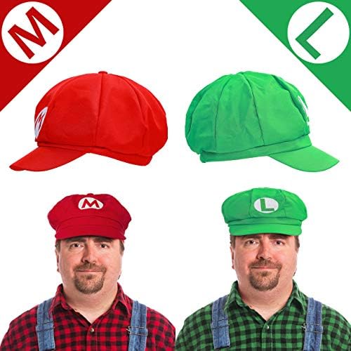 Humairc Super Bros Halloween Costumes Accessories Set