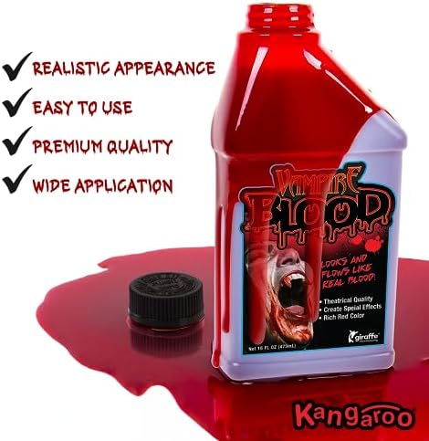 Kangaroo Fake Blood Legs Halloween Special Effects Makeup